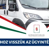 Kormányablak busz Nagycenken
