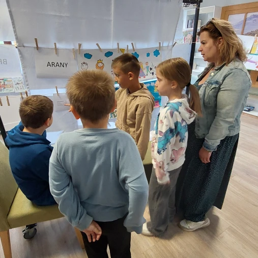 "Szüreti Napok" rajzpályázat kiállíta megnyílt