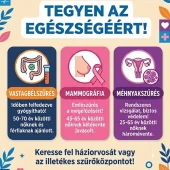 Szűrőprogram – Felhívás a részvételre