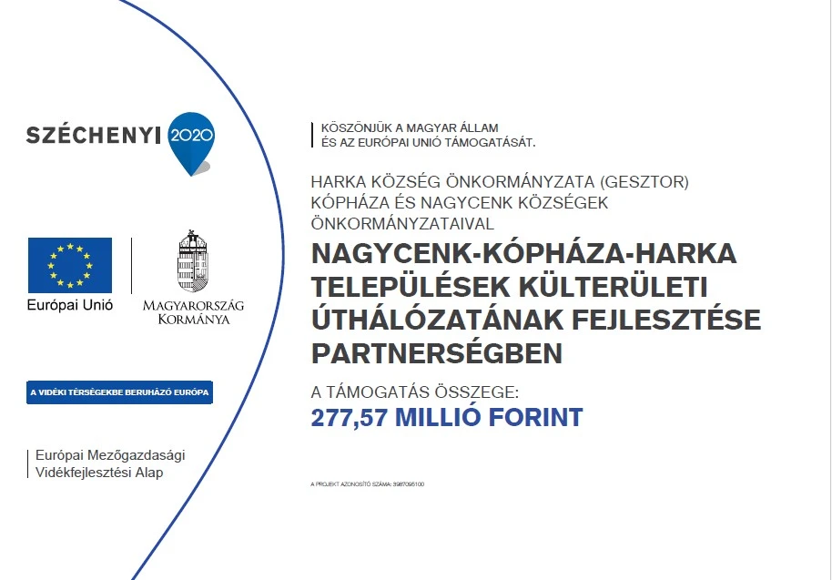 Külterületi helyi közutak fejlesztése