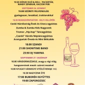 XXX. NAGYCENKI SZÜRETI NAPOK
